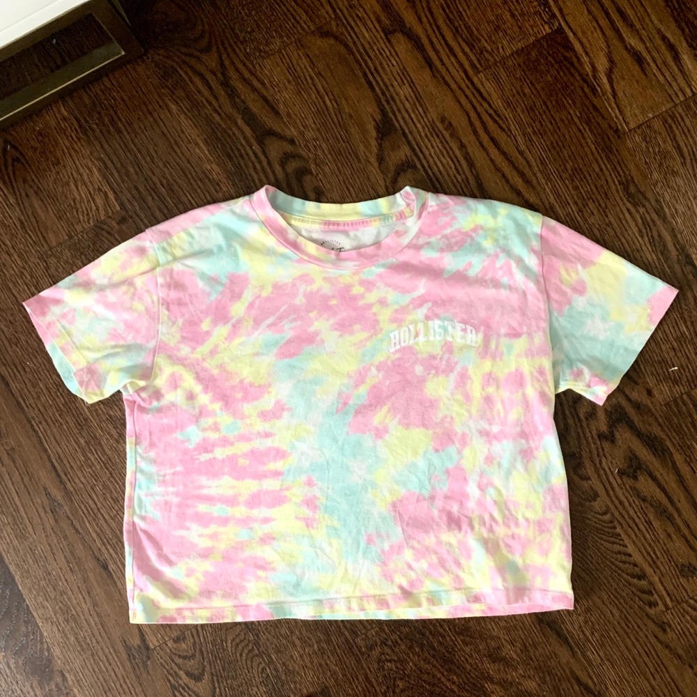 Tie dye Hollister top